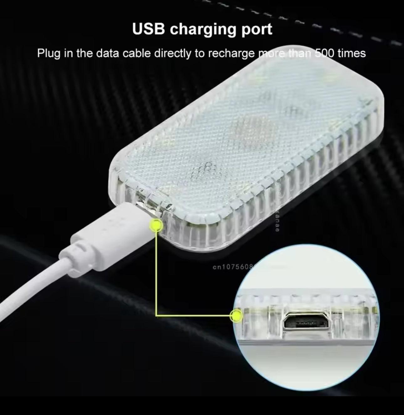 Lumières intérieures de voiture sans fil