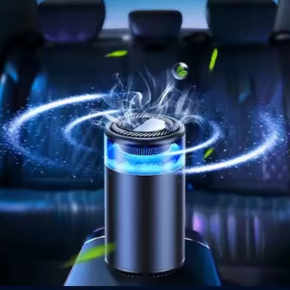 CAFELE Diffuseur d’arôme intelligent – Atomisation ultrasonique + purificateur d’air voiture avec LED